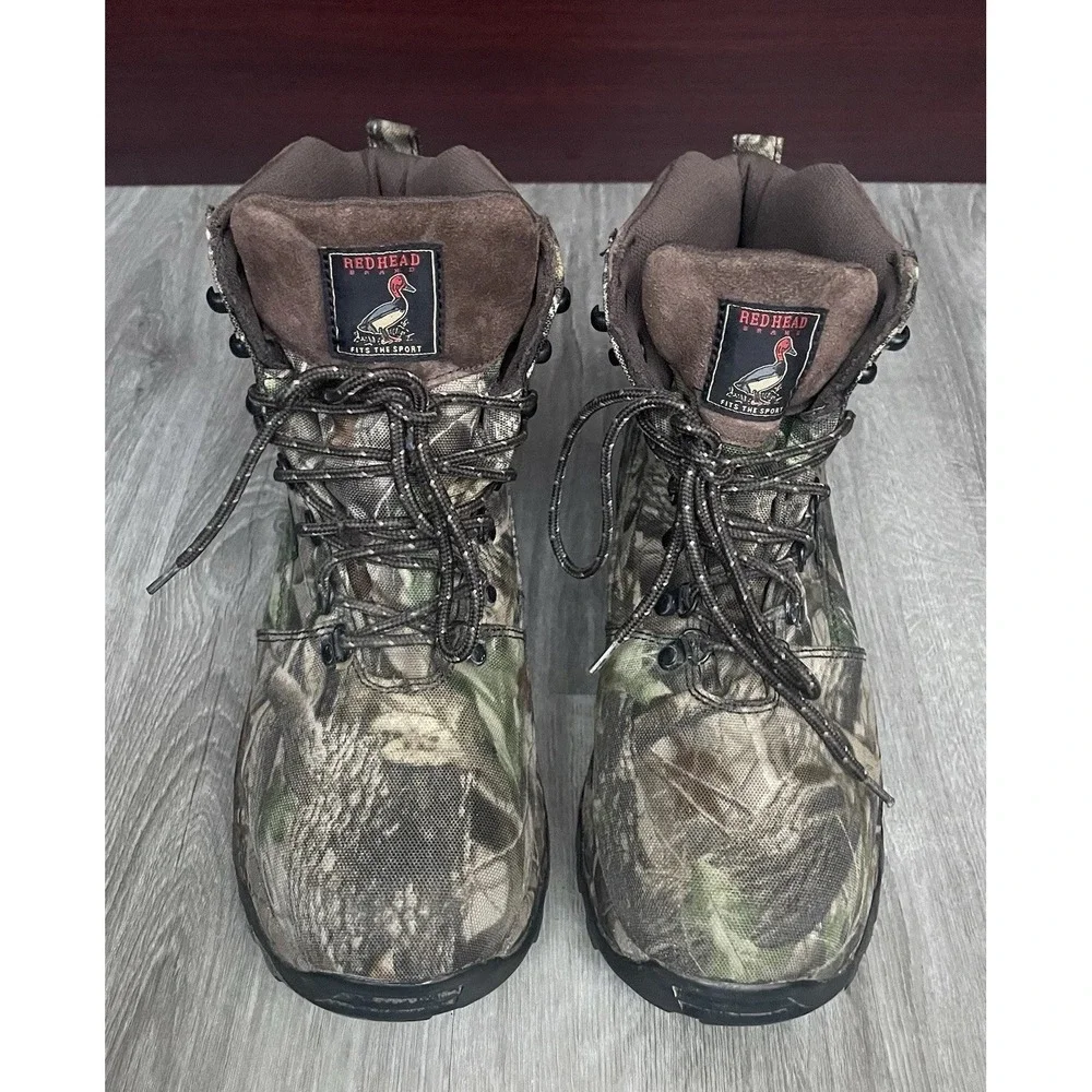 Red Head Men's Camo Thinsulate Waterproof Hiking Boots Size 12 M